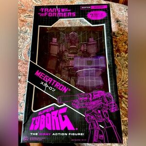 Transformers Super Cyborg Megatron Action Figure Super7  2019 Exclusive XRay K2‎